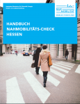 Cover: Handbuch Nahmobilitäts-Check