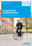 Cover: Broschüre Nahmobilität kommunizieren - Ideen- und Werkezeugkoffer