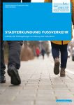 Cover: Leitfaden Stadterkundung Fußverkehr