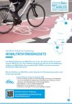 Cover: Flyer: Förderantrag Mobilitätsfördergesetz