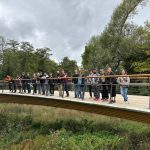 Personen auf der Ederbrücke