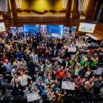 Gruppenbild Gewinnerinnen und Gewinner des Wettbewerbs Schulradeln 2025